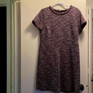 Tweed style fall dress